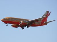 N738CB - Coming in for landing at John Wayne airport - by John Brondum