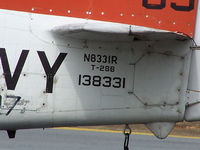 N8331R @ PDK - Close up of tail numbers - by Michael Martin