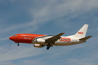OO-TNE @ BRU - short to land on RNW 25L - by Daniel Vanderauwera
