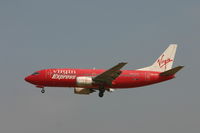OO-VEX @ BRU - former colours - no winglets