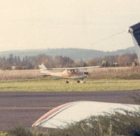 N2415J @ UAO - Taken in 1986 after a lesson. Thats me in the seat. - by Diana Schar