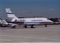 HB-IVN @ EGLF - FALCON 2000 - by Syed Rasheed