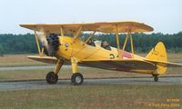 N75NM @ PVG - The Yellow Peril lining up for a flight