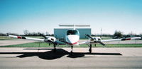 N6AM @ 9K4 - 1979 Beechcraft Duchess - by Travis Jett