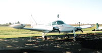 N445V @ KHIG - 1964 Cessna 310 - by Travis Jett