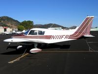 N111FR @ DVO - Airward Inc. 1972 Piper PA-28-140 at Gnoss Field, Novato, CA - by Steve Nation