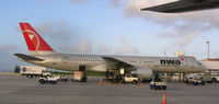 N548US @ PGSN - NWA 757. Possible prior US Air (reg number) - by John J. Boling