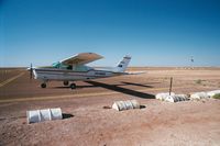VH-MOK @ CPD - alone in the desert ...