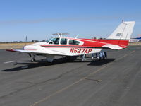 N527AP @ O69 - 1968 Beech D55 Baron (Brawley, CA) at Petaluma, CA - by Steve Nation