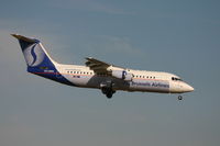 OO-DWH @ BRU - short before landing on rnw 02