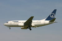 YR-BGF @ BRU - short before landing on rnw 25L
