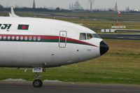 S2-ACR @ BRU - flight BG012 manoeuvring to take-off rnw 25R