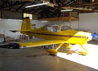 N912MB @ SZP - 2004 Nauman VAN'S RV-9A, Lycoming O-320 160 Hp, Awkward work position - by Doug Robertson