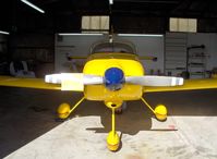 N912MB @ SZP - 2004 Nauman VAN'S RV-9A, Lycoming O-320 160 Hp, Owner under aircraft - by Doug Robertson