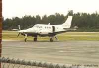 N284PM @ ASJ - All alone on the ramp at Tri County Airport - by Paul Perry
