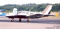 N111SM @ SFQ - Nice and clean twin waiting for another flight