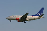 LN-RRY @ BRU - arrival on rnw 25L - by Daniel Vanderauwera