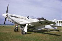 N6356T - P51D Mustang at Plymouth Airport, Devon, UK in July 1967 - by Chris England