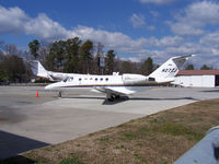 N27CJ @ PDK - Tied down @ Jet Fuel - by Michael Martin