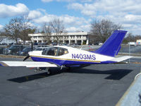 N403MS @ PDK - Tied Down @ Atlanta Turbine - by Michael Martin