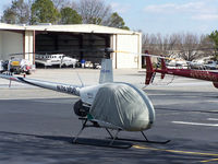N743DP @ PDK - Tied down @ PDK - by Michael Martin