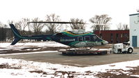 N224LL @ STC - LifeLink III Air Ambulance on landing dock - by John Christopherson