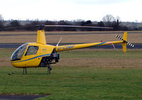 G-CDBF @ EGBO - Robinson R22 Beta II (Halfpenny Green) - by Robert Beaver
