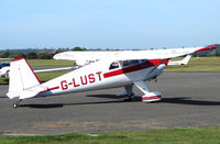 G-LUST @ EGBO - Luscombe 8E Silvaire - by Robert Beaver
