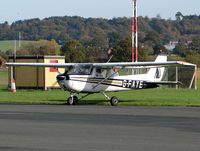G-FAYE @ EGBO - Cessna F.150M
