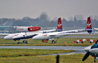 N277SF @ EGHH - Taken in bad conditions the day after it got the longest flight record. - by Les Rickman