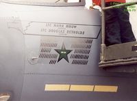 89-0487 @ GSB - Mission Marks, and kill credit for the ONLY air to air with a Laser Guided Bomb