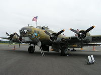 N93012 @ KBVS - B-17 on display at Skagit Regional Airport - by John J. Boling