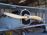 N3223 @ OQ3 - Engine and prop detail. - by Bill Larkins