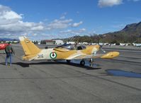 N350TP @ SZP - 1983 Siai-Marchetti SF.260TP, Allison 250-B17 Turboprop 385 shp, UAE flagged, desert camouflage, Fast? Try to catch me! - by Doug Robertson
