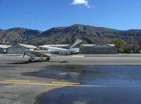 N7137W @ SZP - 1962 Piper PA-28-180 CHEROKEE, Lycoming O&OV 360 180, Taxi to runway 22 Hp - by Doug Robertson