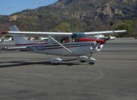 N2752Q @ SZP - 1967 Cessna 182K SKYLANE, Continental O-470-S 230 Hp, on taxiway - by Doug Robertson