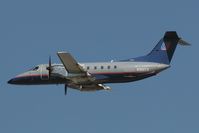 N301YV @ LAX - United Express - N130YV - Embraer EMB-120ER - departing LAX RWY 25R.