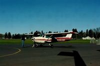 N19298 @ KVUO - New student's first flight - by Sylvia Kogler