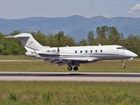 HB-JEC @ BSL - Landing on Runway 16 - by eap_spotter