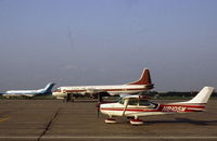 N8105M @ RTM - Seen at Rotterdam Zestienhoven airport with Lockheed Electra TF-VLN and a Fokker F-28. - by Henk van Capelle