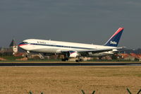 N195DN @ BRU - just before touching rnw 25L
