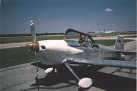 N82RB @ GKY - first flight - by jim marshal