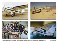 N329AG @ VGT - Currently looking for part to restore the aircraft - by Scroggins J.D.