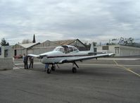 N91143 @ SZP - 1946 North American NAVION, Continental E-185-3 205 Hp, refueling - by Doug Robertson