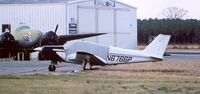 N6766P @ PVG - This Piper is tucked in close to some impressive company