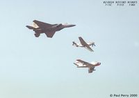 N351BD @ LFI - Big Beautiful Doll leading the Heritage Flight