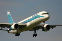 4X-EBT @ BRU - descending to rnw 02