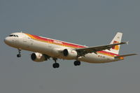 EC-JDR @ BRU - arrival of flight IB3206 on rnw 25L