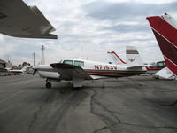 N7153V @ CCB - 1974 Mooney M20C at Upland, CA - by Steve Nation