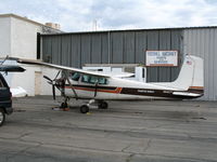 N8457T @ CCB - Charter Direct 1959 Cessna 182B at Upland, CA - by Steve Nation